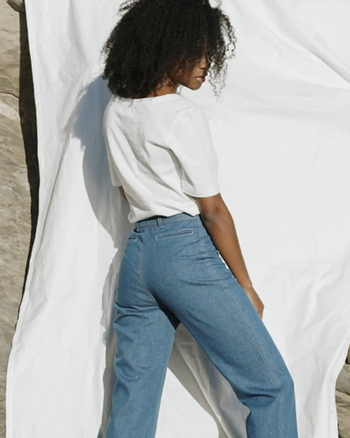 Imperfect | hj tee | Ivory | XS sold by Harly Jae product image thumbnail 4