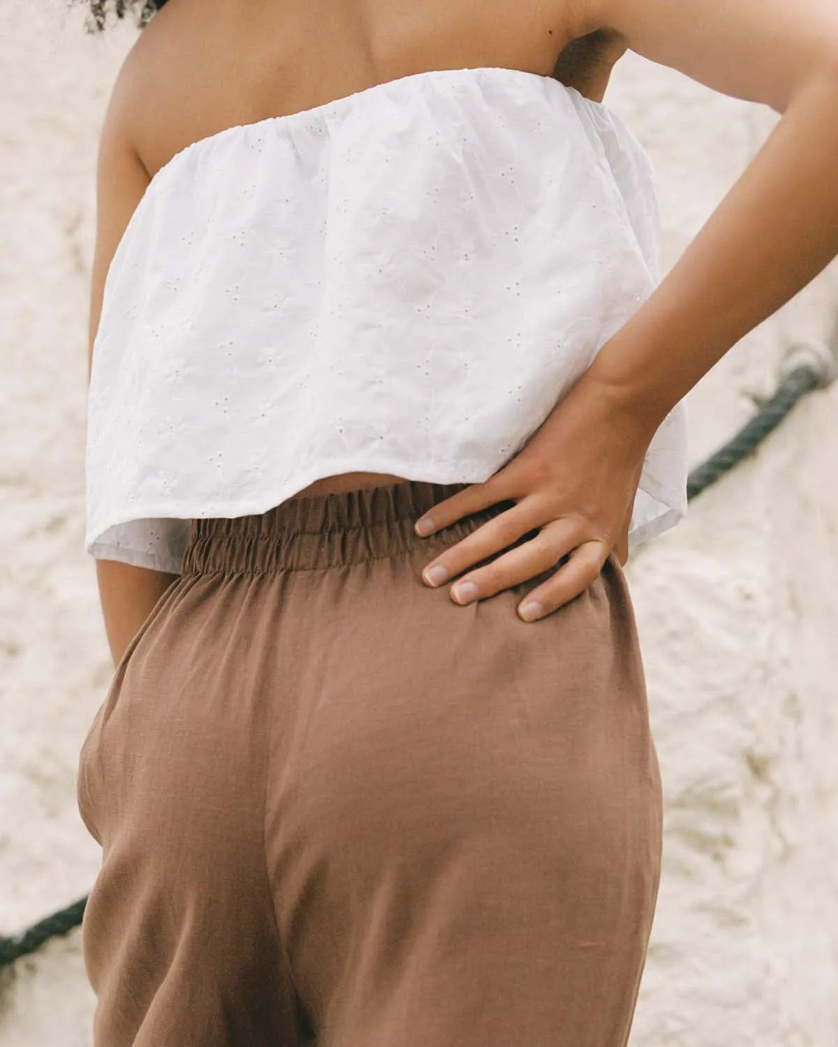 Imperfect | Tully Top | White Eyelet | XS sold by Harly Jae product image thumbnail 4