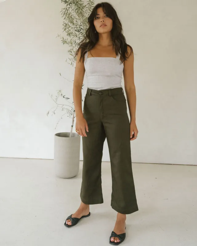 Last Chance | Pierrot Pants | Olive | XS sold by Harly Jae