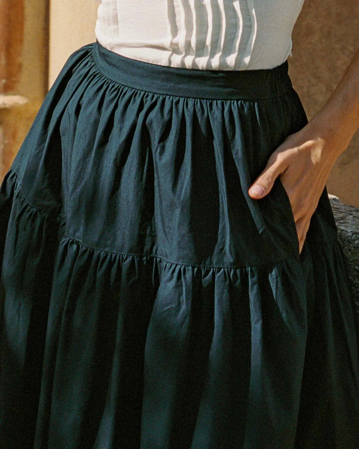Prairie Skirt | Navy sold by Harly Jae product image thumbnail 5