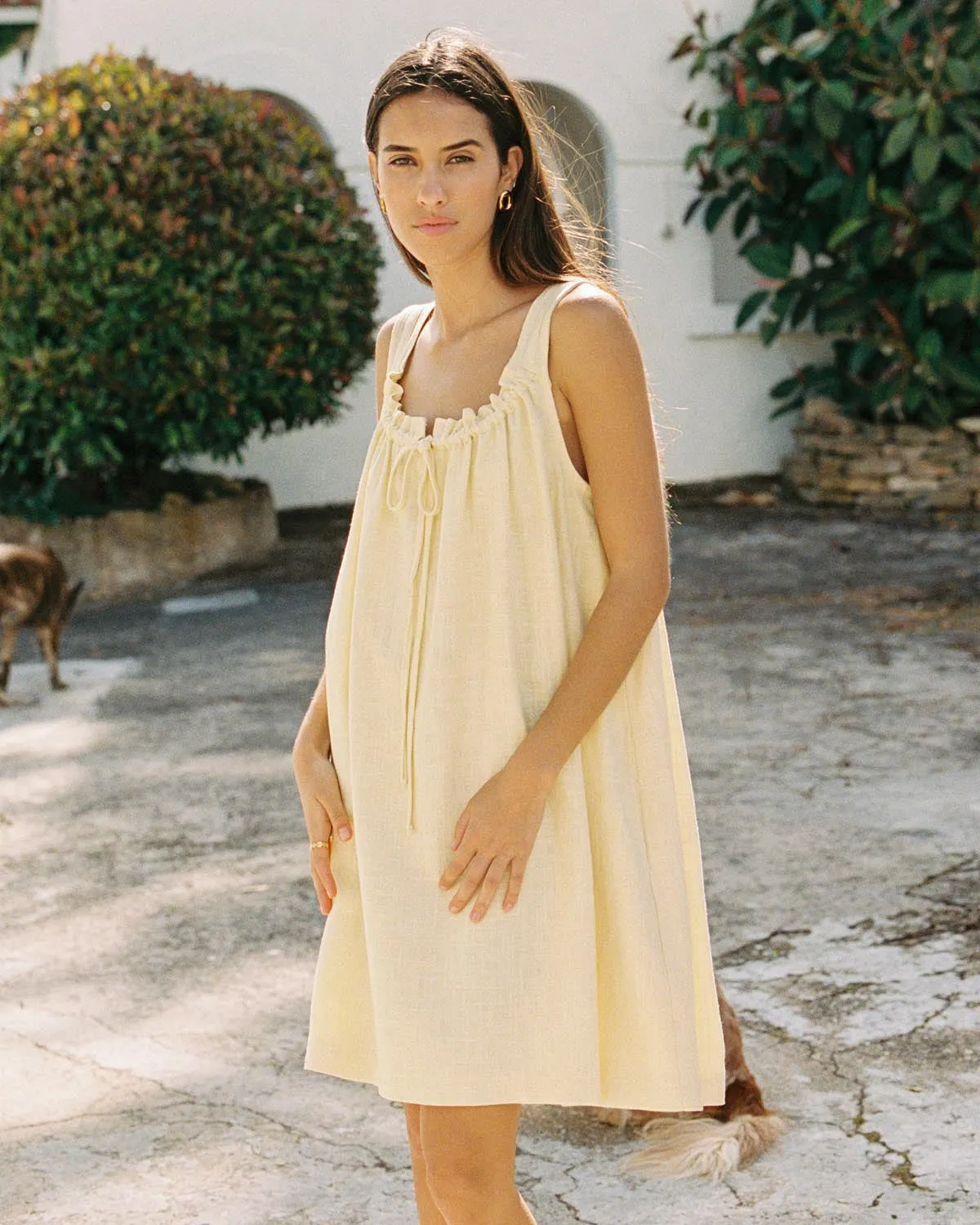 Gigi Dress | Butter Yellow sold by Harly Jae product image thumbnail 5