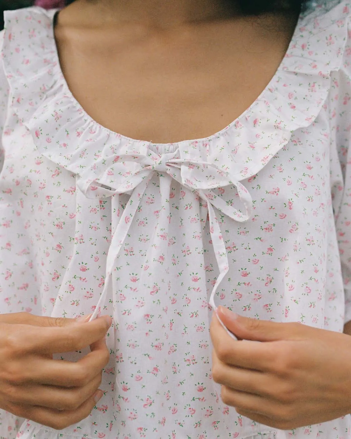 Doll Blouse | Rose Floral sold by Harly Jae