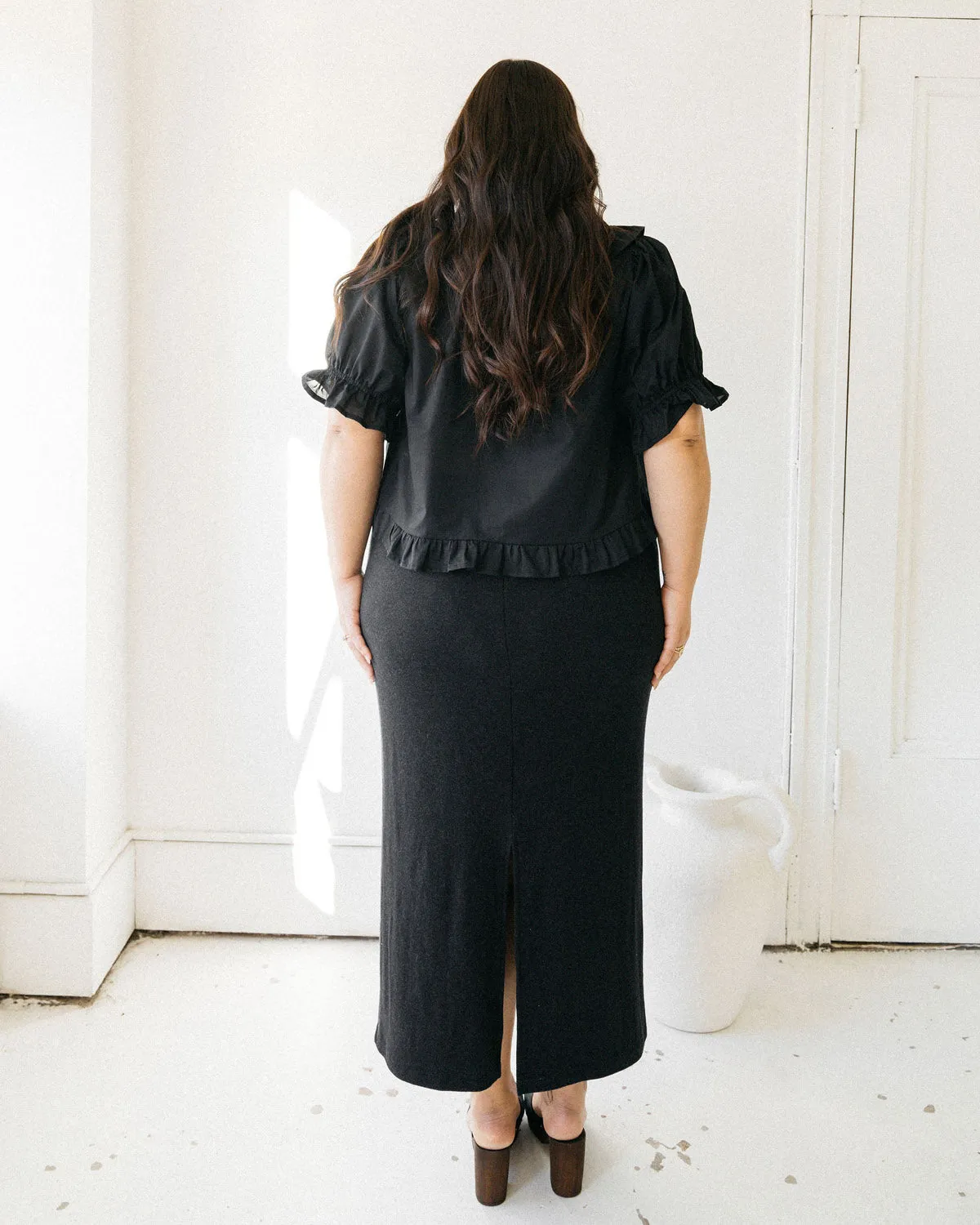 Kea Skirt | Charcoal sold by Harly Jae product image thumbnail 5