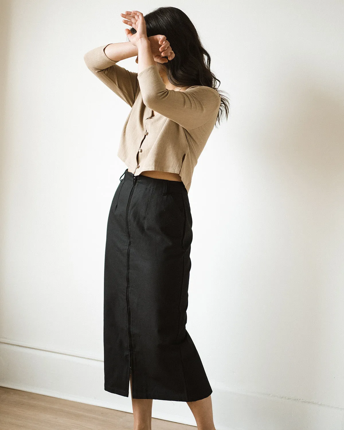 Last Chance | Zipper Skirt | Black | M sold by Harly Jae product image thumbnail 5