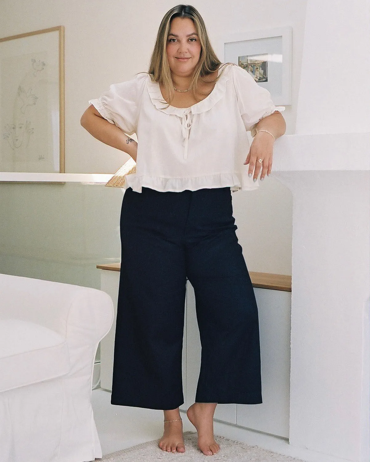 Last Chance | Pierrot Pants | Navy | 1X sold by Harly Jae product image thumbnail 2