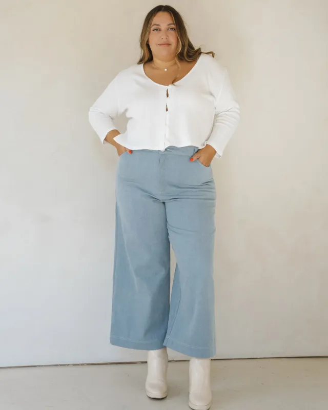 Last Chance | Pierrot Pants | Light Denim | XXL sold by Harly Jae