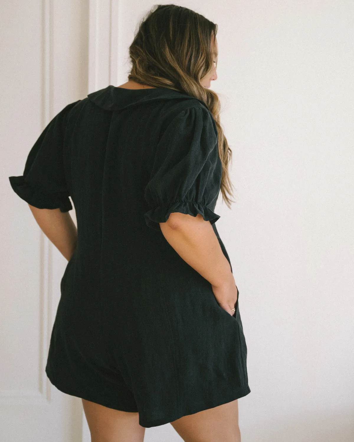 Last Chance | Dorothy Romper | Black | XL sold by Harly Jae product image thumbnail 3