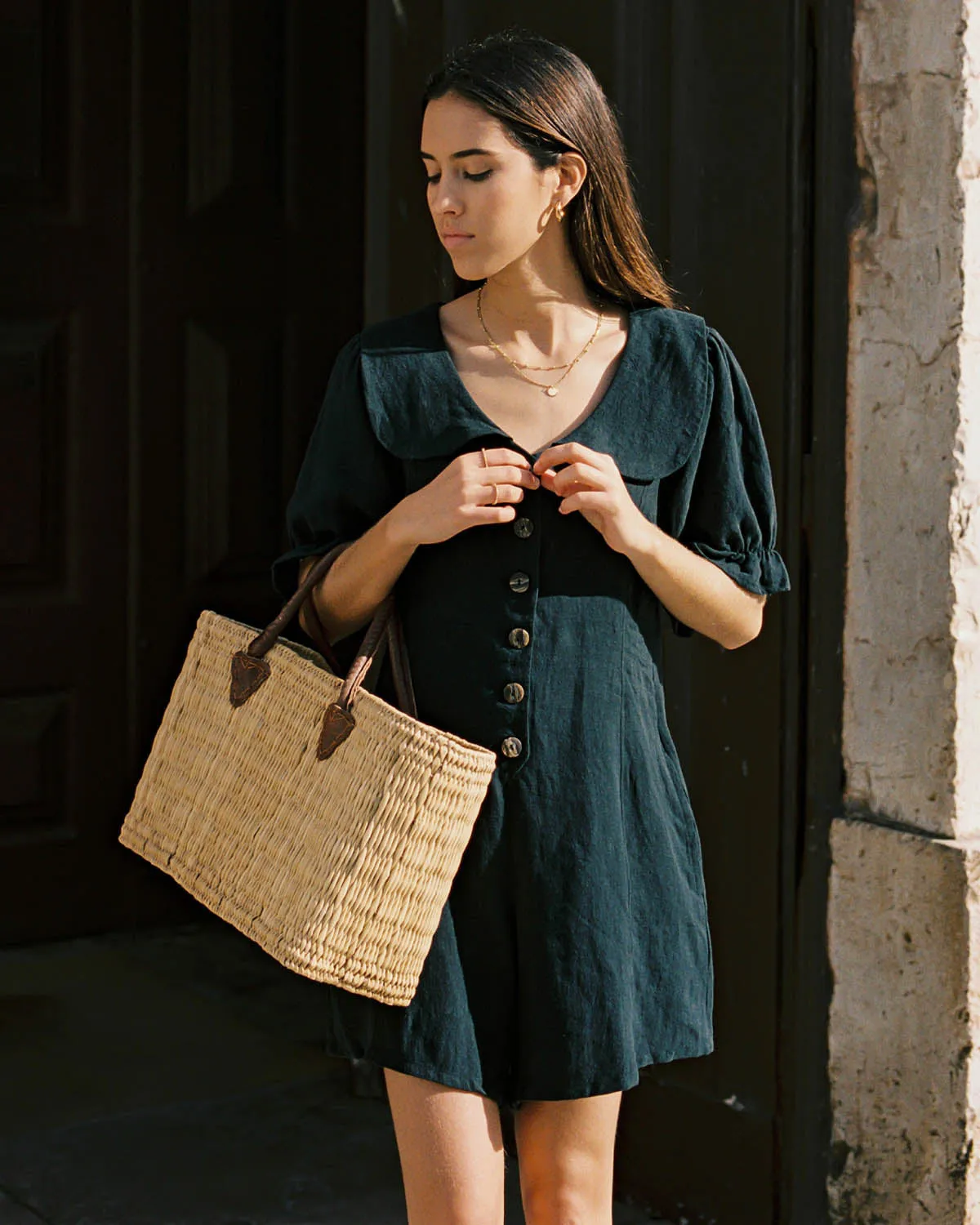 Last Chance | Dorothy Romper | Black | XS sold by Harly Jae product image thumbnail 2