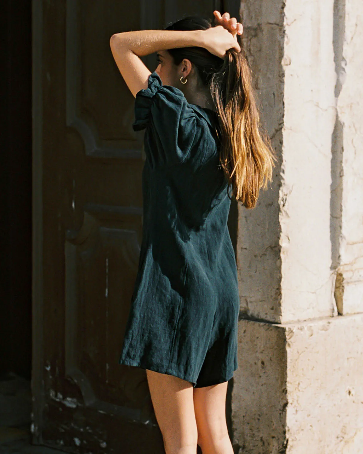 Last Chance | Dorothy Romper | Black | XS sold by Harly Jae product image thumbnail 4