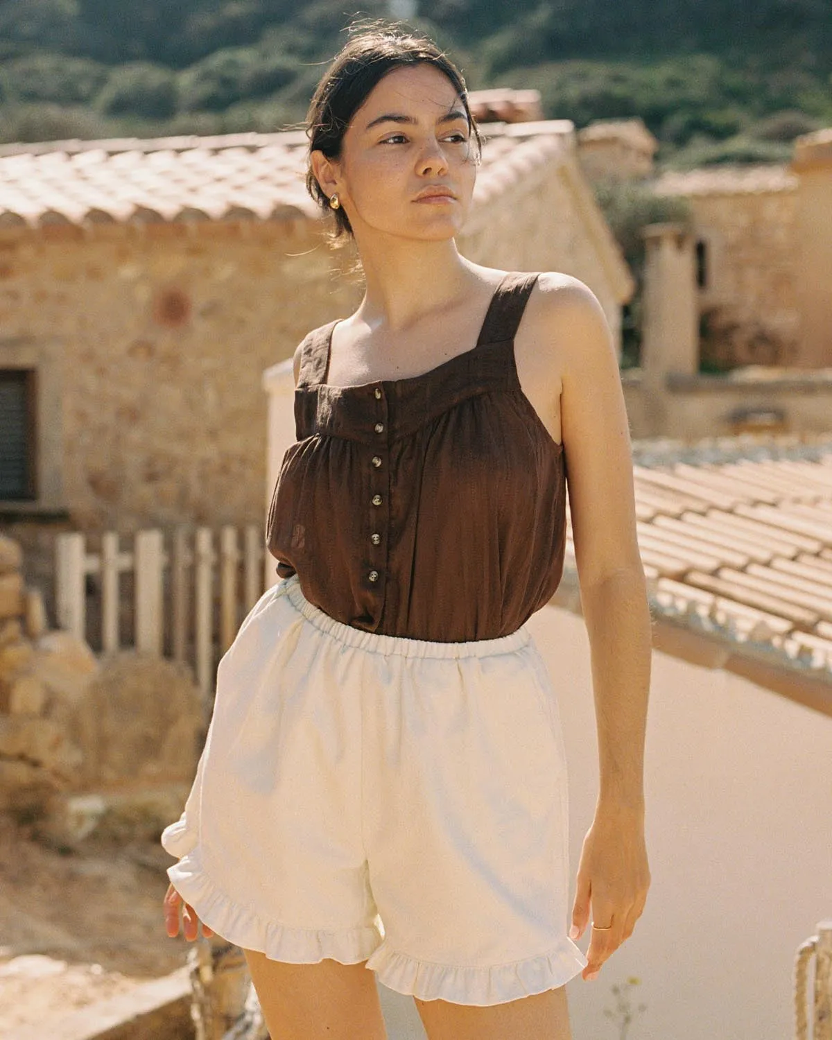 Last Chance | Clémentine Shorts | Cream | XXL/1X sold by Harly Jae product image thumbnail 3