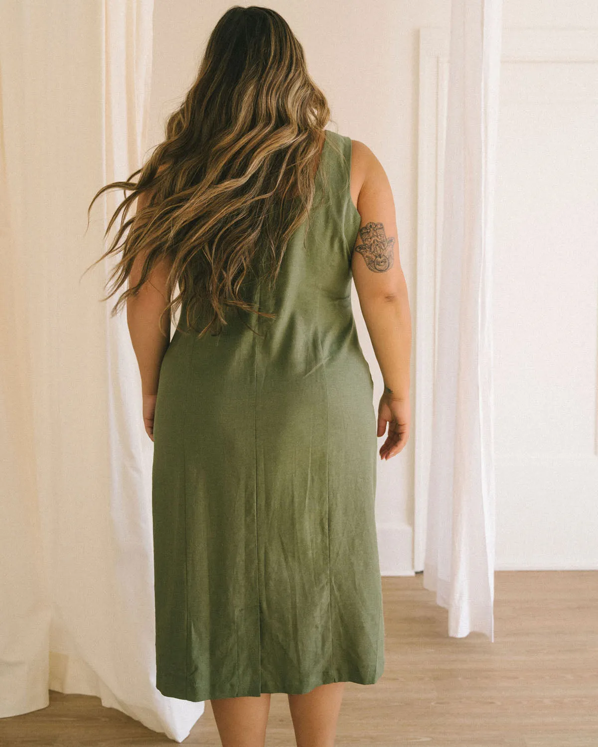 Last Chance | Provence Dress | Pistachio | L sold by Harly Jae product image thumbnail 3