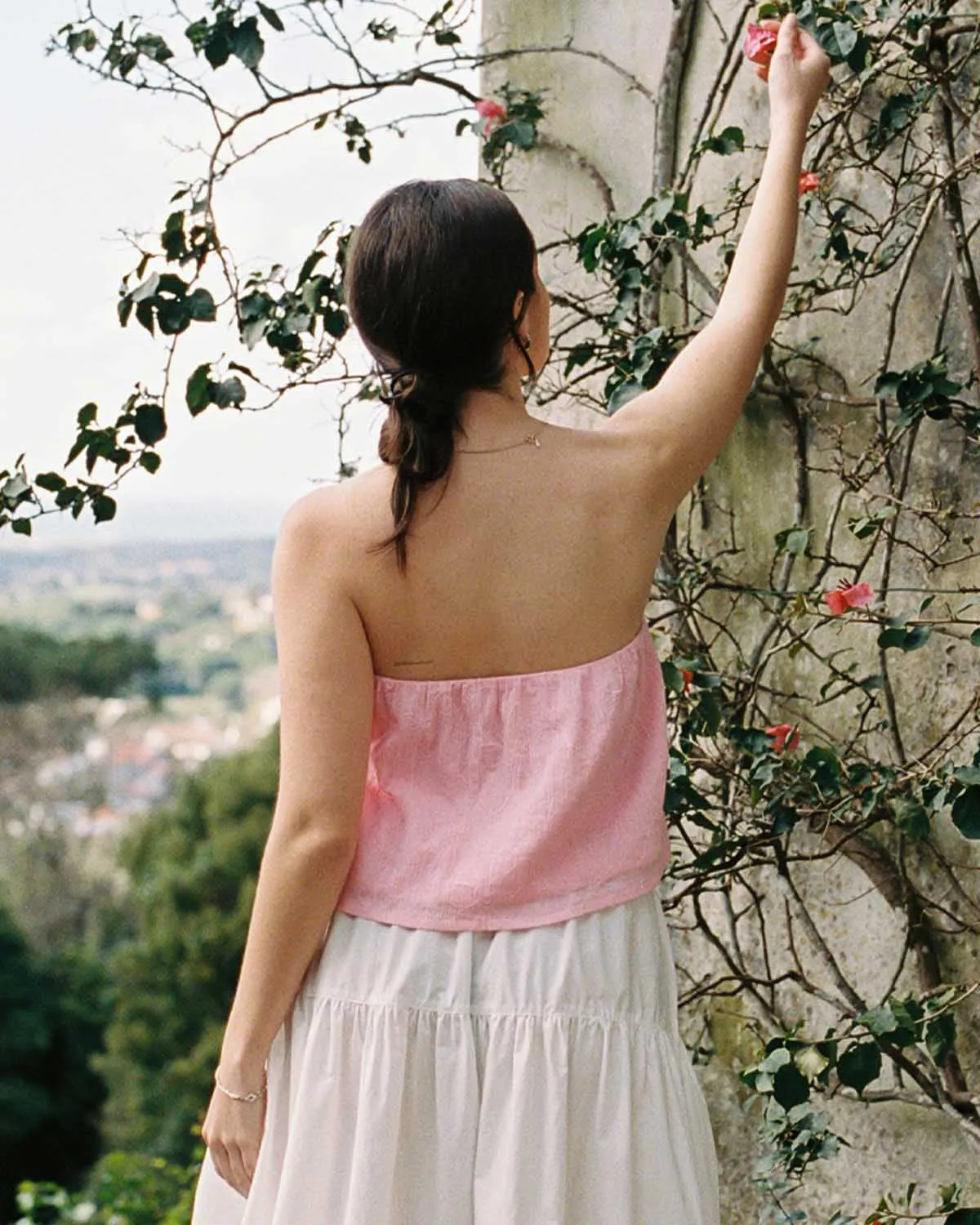 Photo Sample | Tully Top | Pink Bloom | L/XL sold by Harly Jae product image thumbnail 4