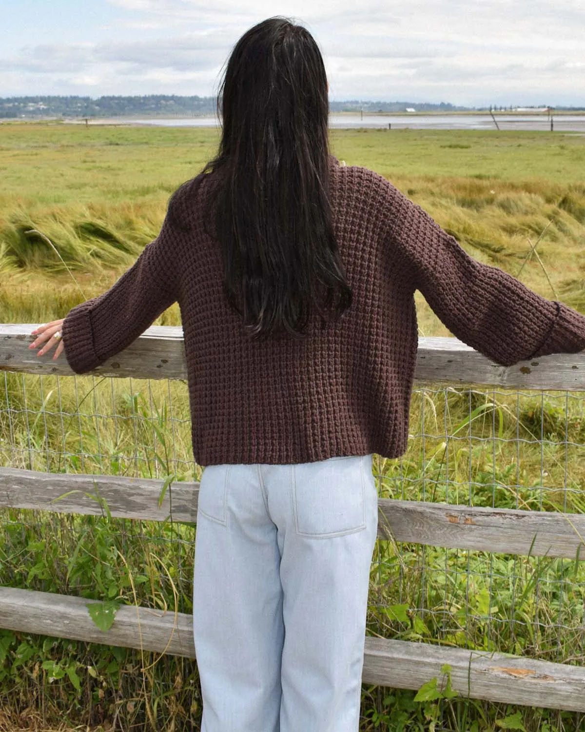 Les Alpes Sweater | Cocoa sold by Harly Jae product image thumbnail 4