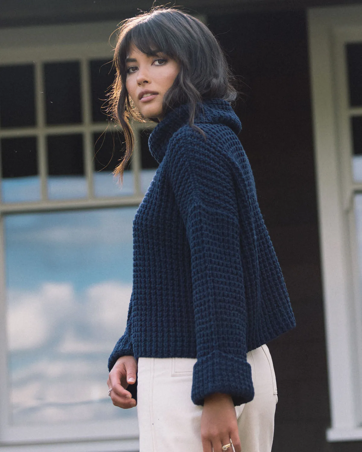 Les Alpes Sweater | Navy sold by Harly Jae product image thumbnail 5