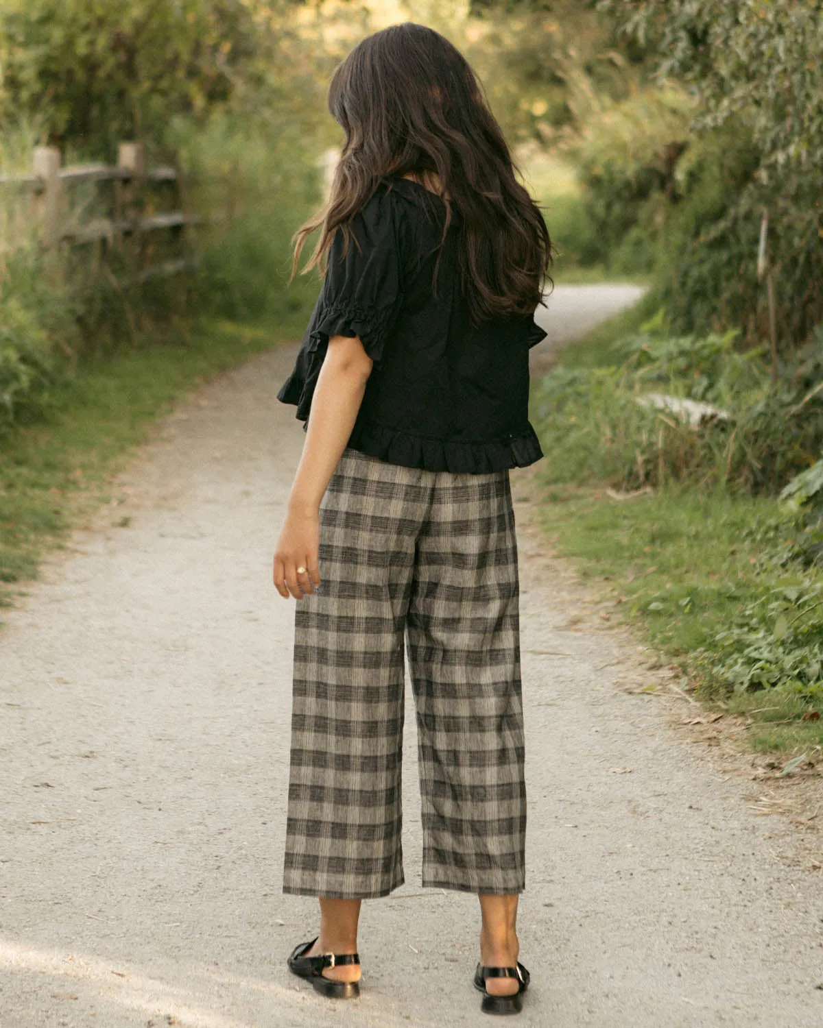 Aura Pants | Moody Plaid sold by Harly Jae product image thumbnail 3