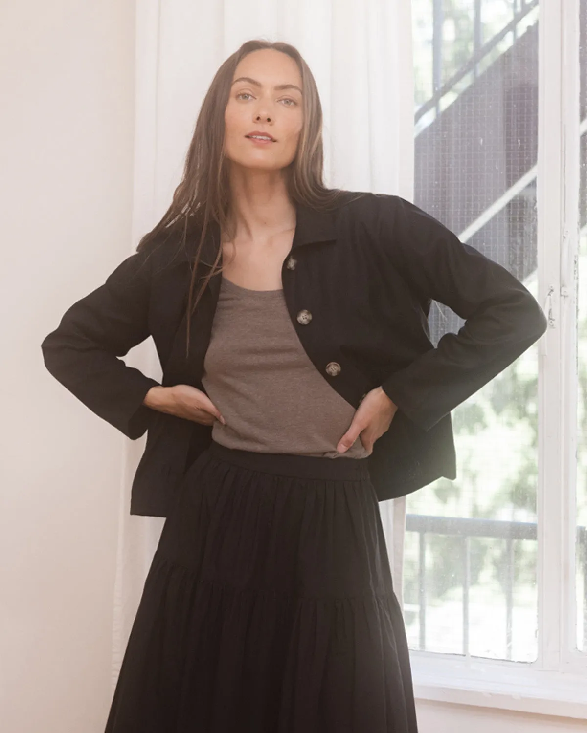 Last Chance | Pierrot Jacket | Black | XS sold by Harly Jae product image thumbnail 5