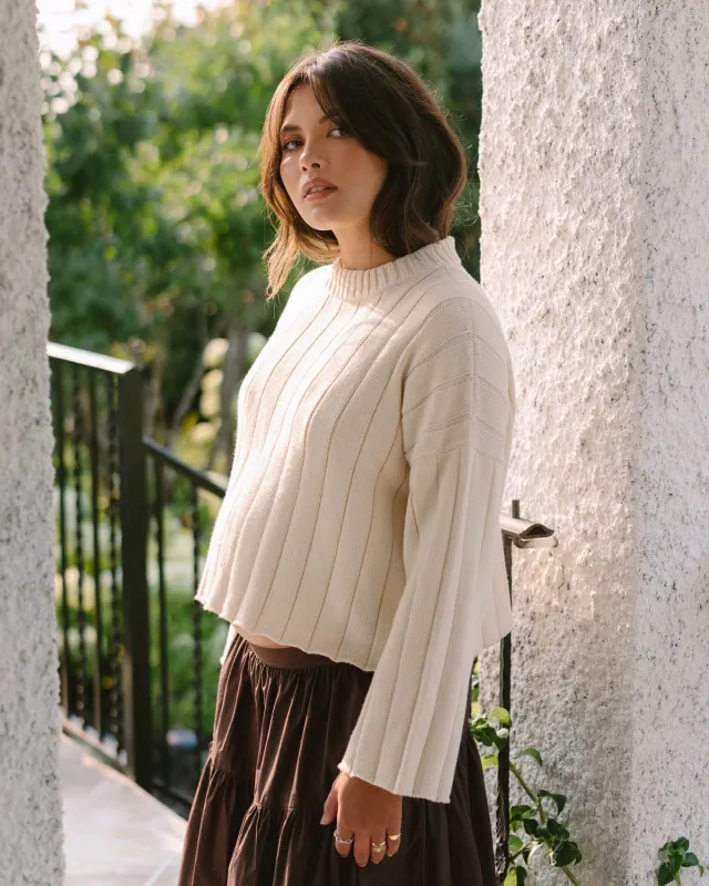 Last Chance | Muse Sweater | Cream | L/XL made by Harly Jae