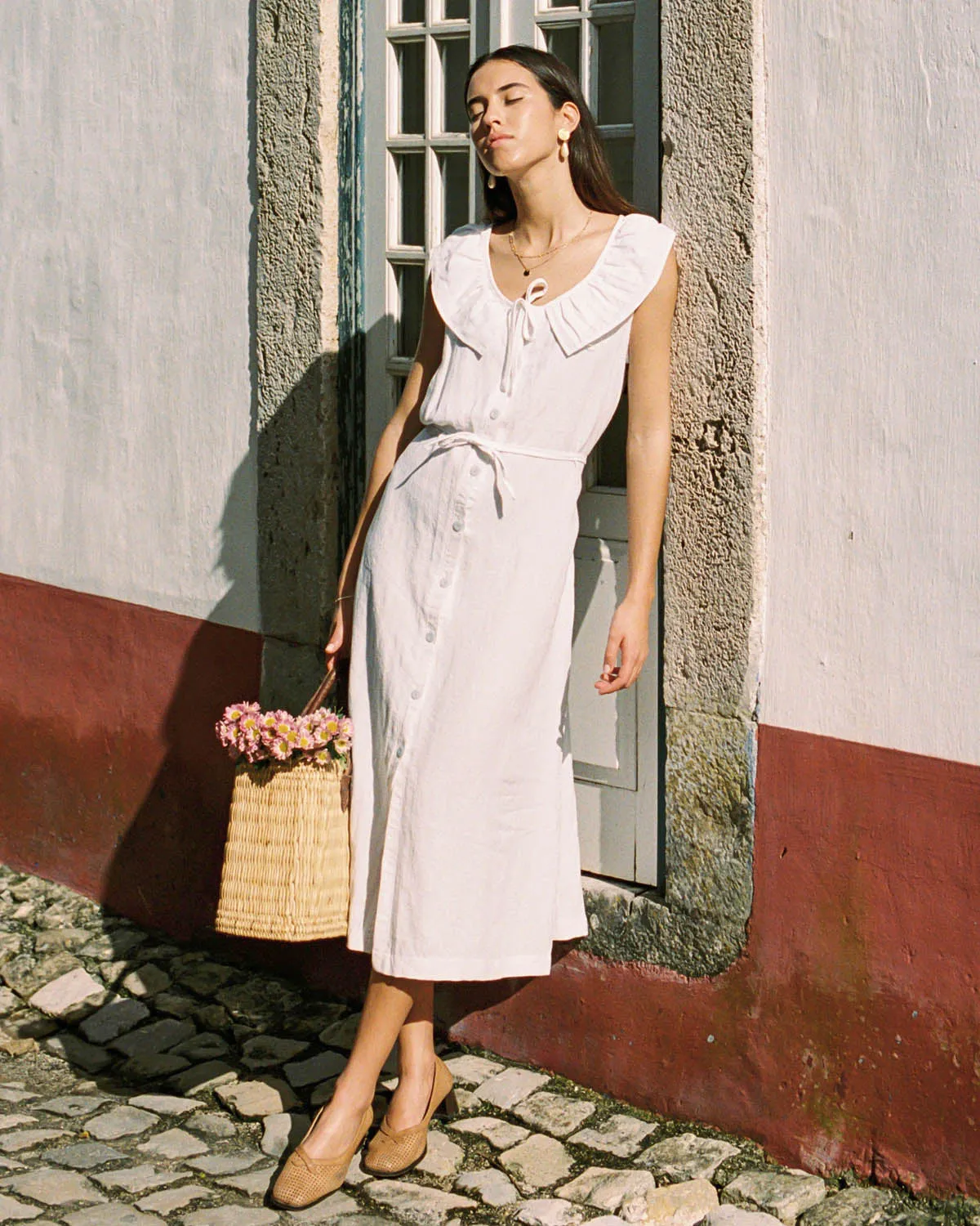 Last Chance | Étoile Dress | Salt | 2X/3X sold by Harly Jae