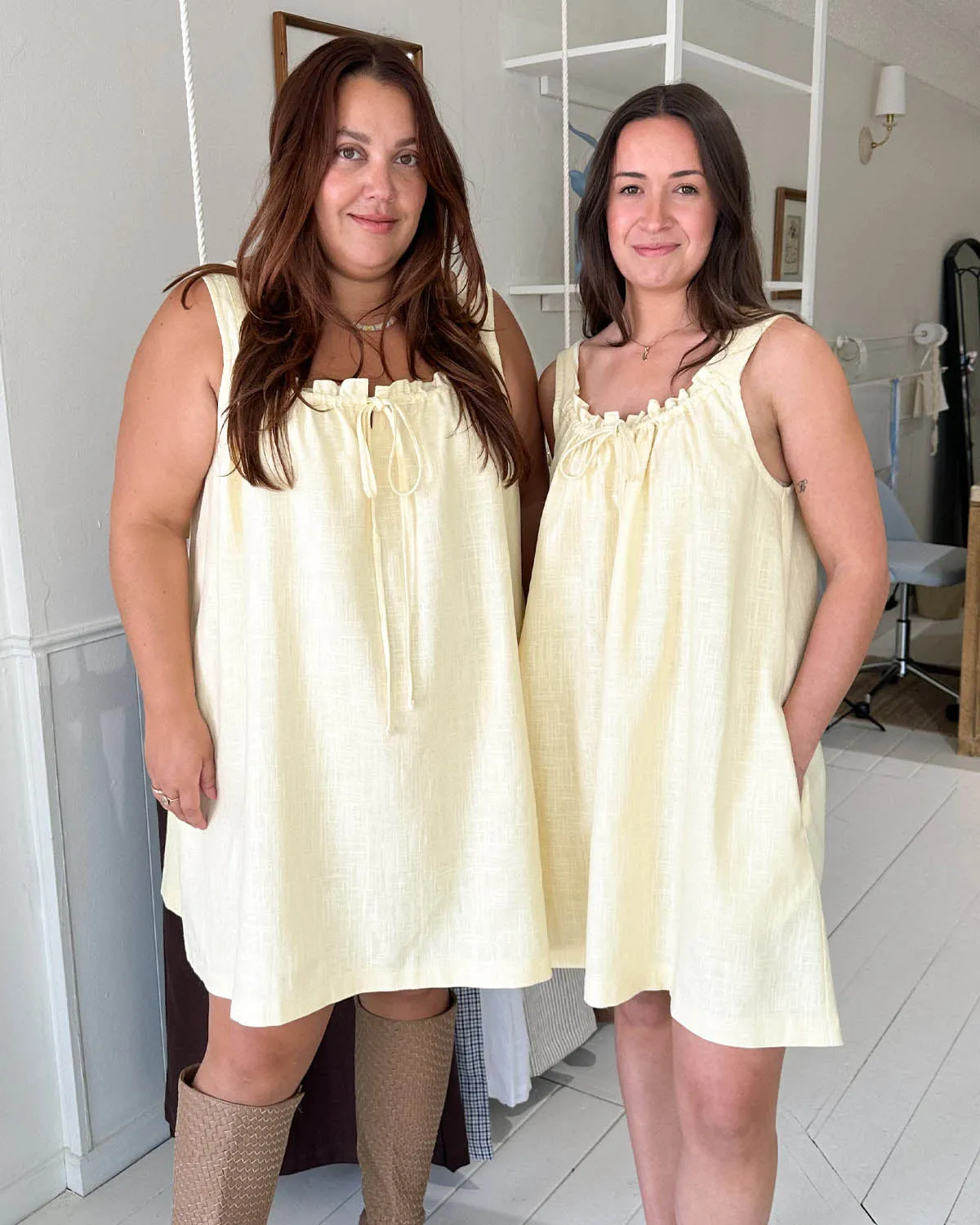 Last Chance | Gigi Dress | Butter Yellow | 2X/3X sold by Harly Jae product image thumbnail 2