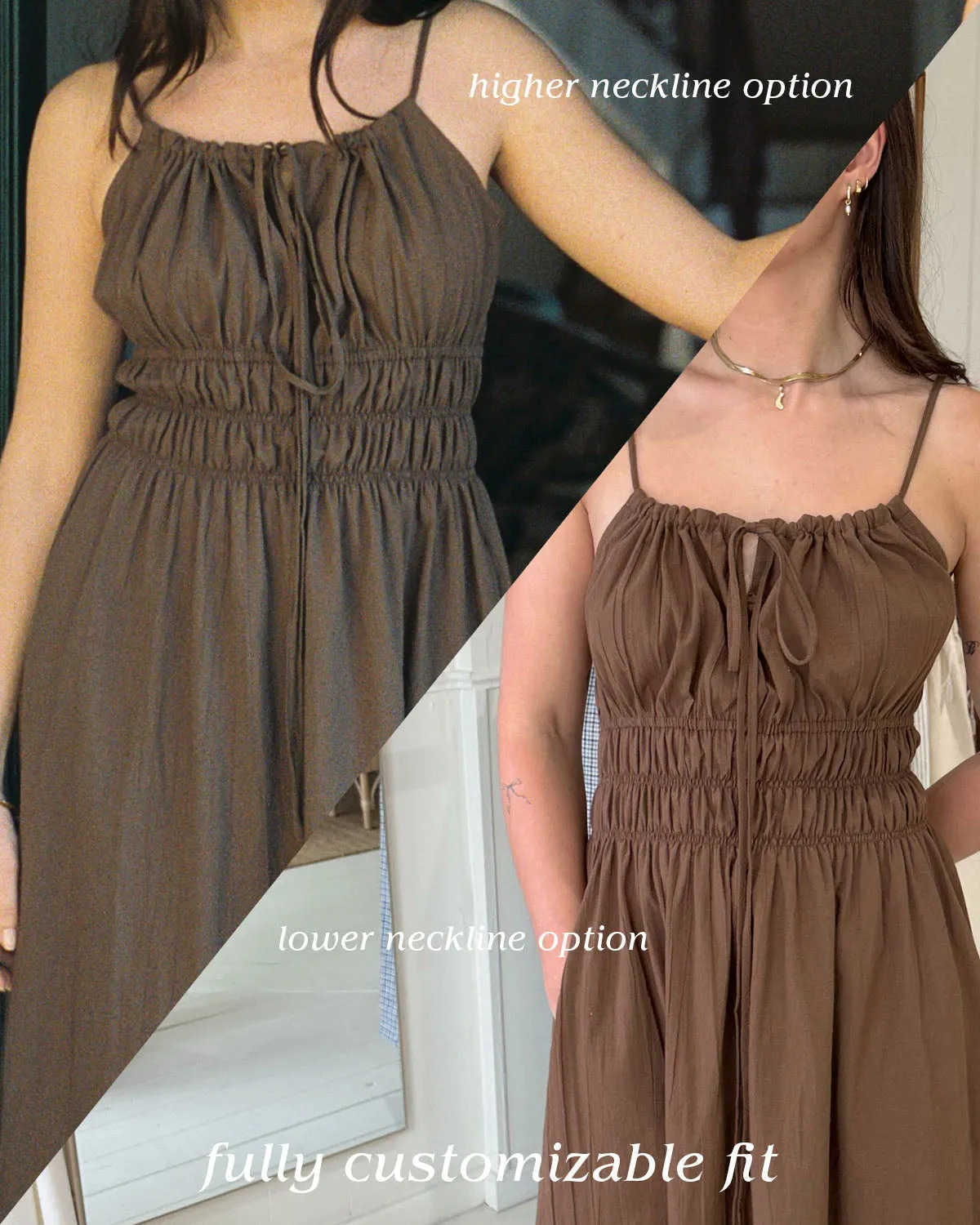 Last Chance | Sicily Dress | Mocha | L/XL sold by Harly Jae product image thumbnail 3