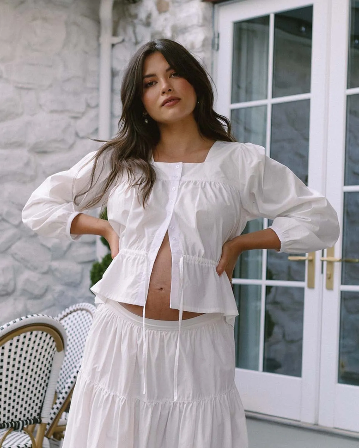 Last Chance | Belmond Blouse | Ivory | XL sold by Harly Jae product image thumbnail 4