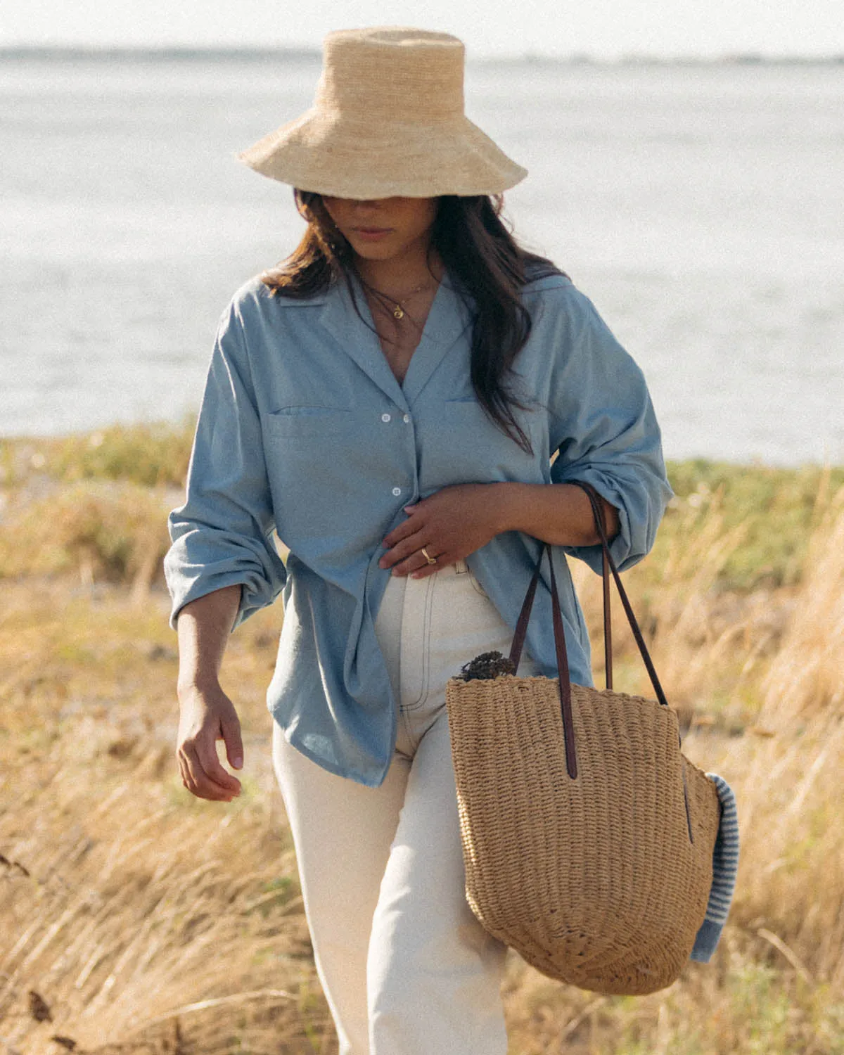 Imperfect | House Blouse | Sky | XXL/1X sold by Harly Jae product image thumbnail 3