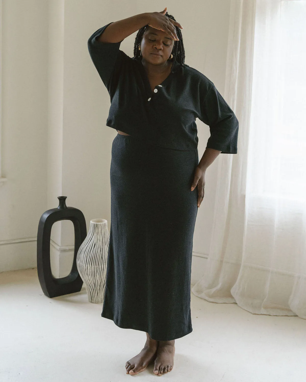 Last Chance | Kea Skirt | Charcoal | XXL sold by Harly Jae product image thumbnail 3