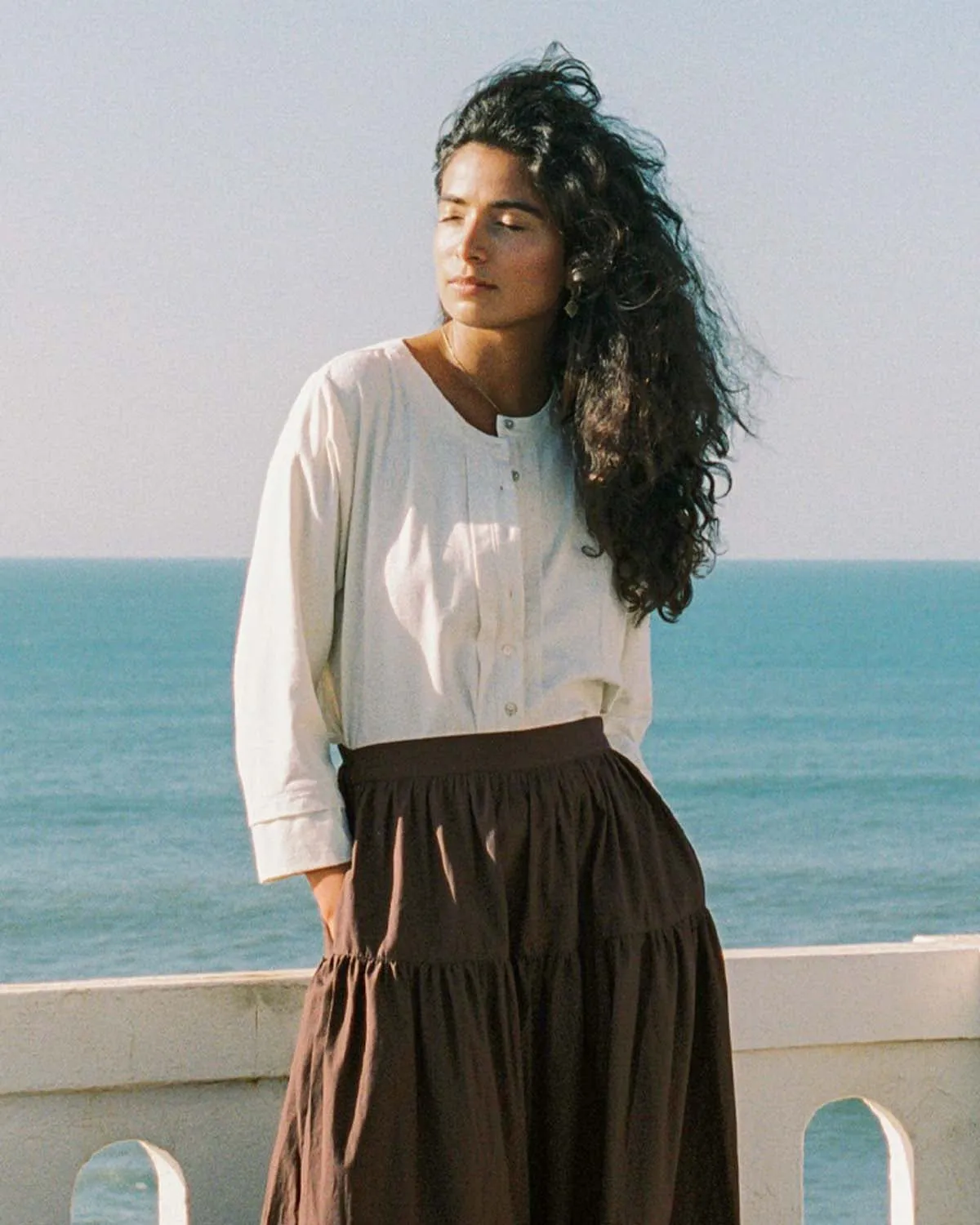 Lucia Blouse | Ivory sold by Harly Jae product image thumbnail 2