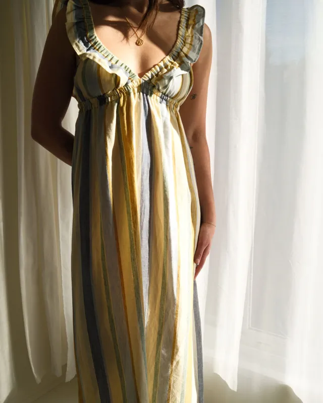Milos Dress | Parasol Stripe made by Harly Jae