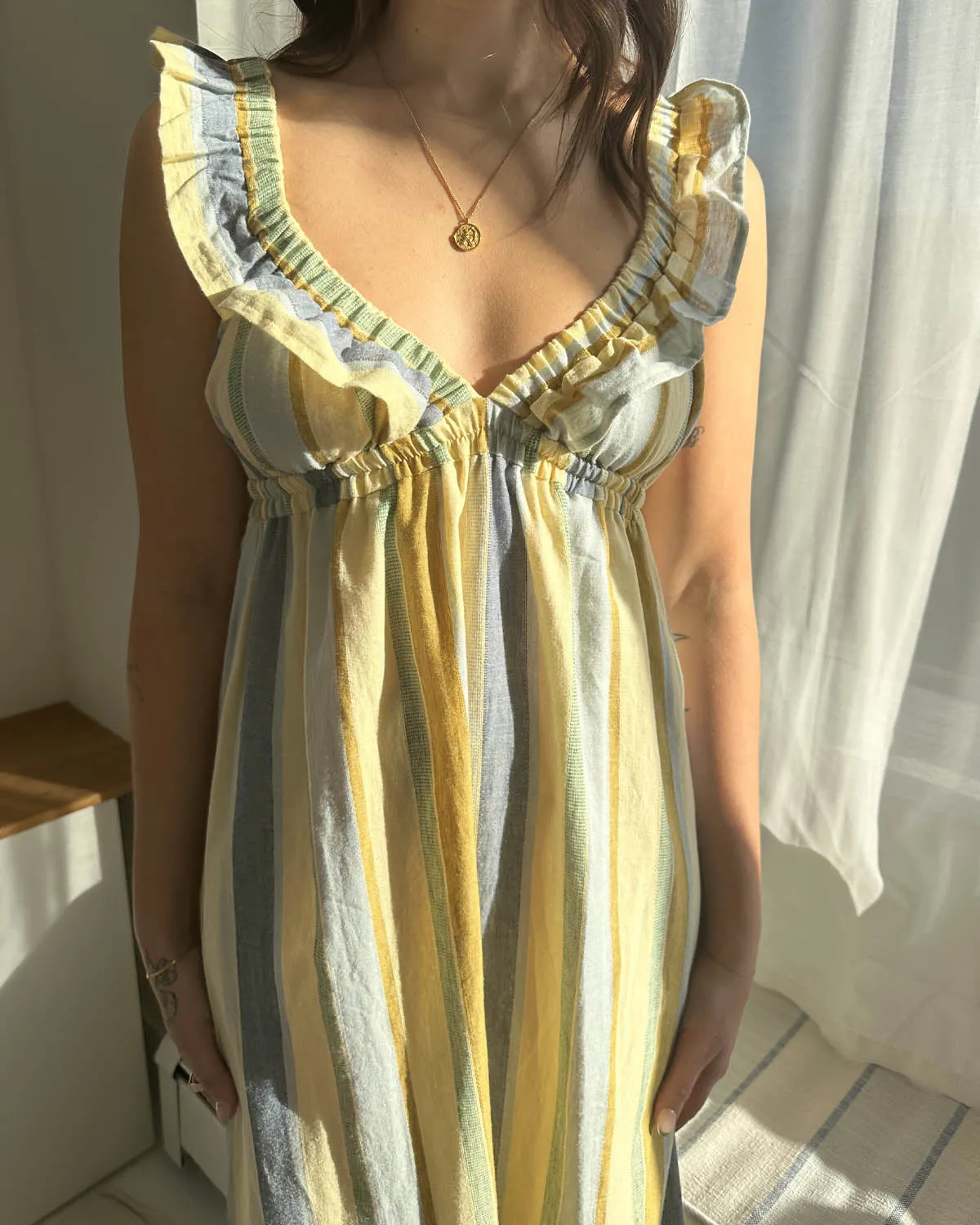 Milos Dress | Parasol Stripe sold by Harly Jae product image thumbnail 3