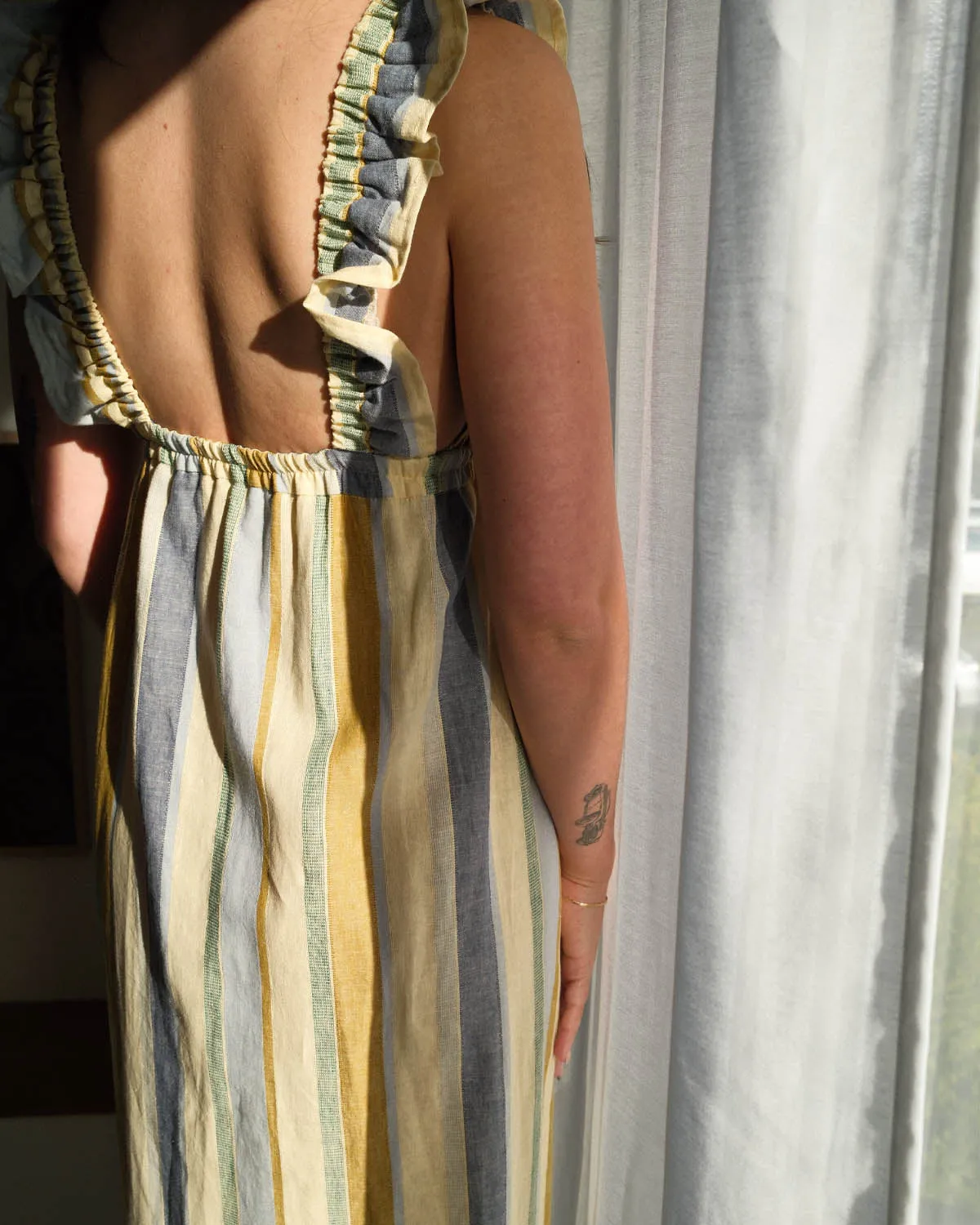Milos Dress | Parasol Stripe sold by Harly Jae product image thumbnail 4