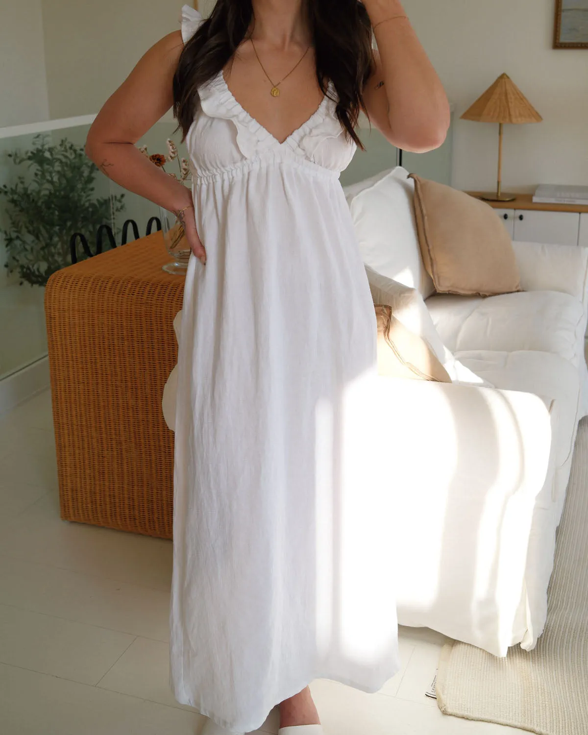 Milos Dress | White sold by Harly Jae product image thumbnail 2