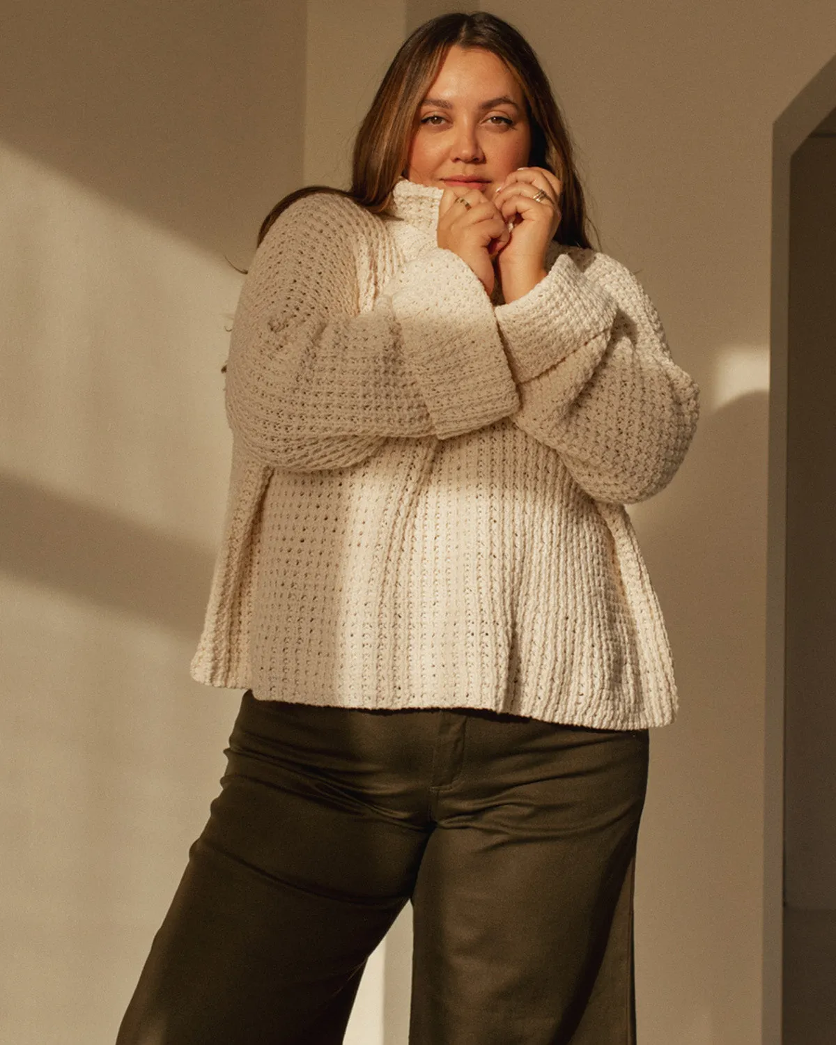 Last Chance | Les Alpes Sweater | Cream | 2X/3X sold by Harly Jae product image thumbnail 2