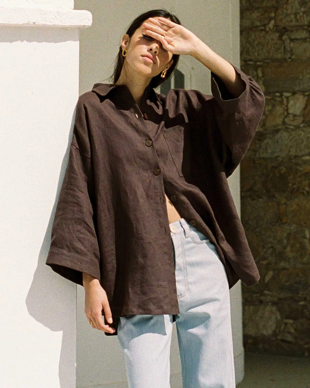 Last Chance | Haven Blouse | Earth | 2X/3X sold by Harly Jae product image thumbnail 2
