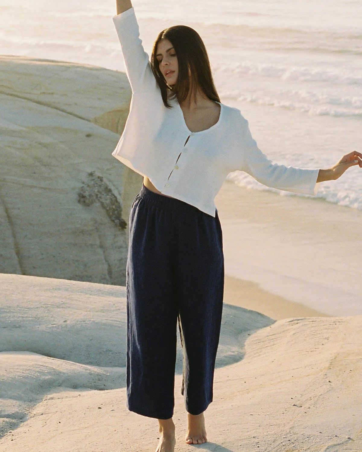 Last Chance | Aura Pants | Navy | 1X sold by Harly Jae product image thumbnail 3