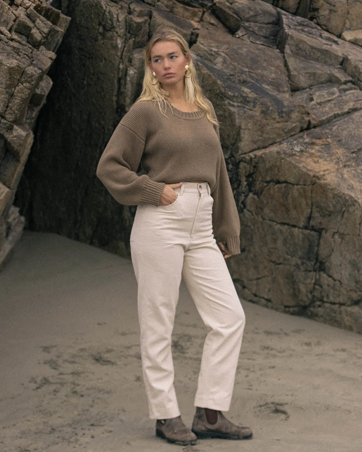 Last Chance | Brooks Pants | Mylk | M sold by Harly Jae