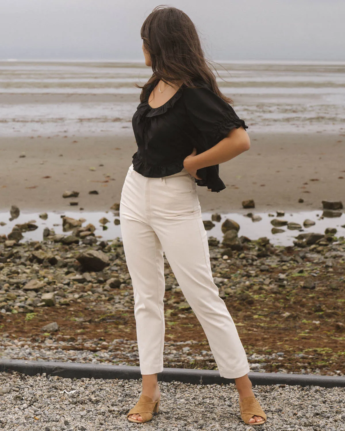 Last Chance | Brooks Pants | Mylk | M sold by Harly Jae product image thumbnail 5