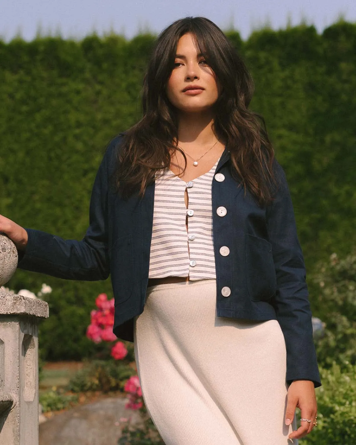 Last Chance | Pierrot Jacket | Navy | S sold by Harly Jae product image thumbnail 5