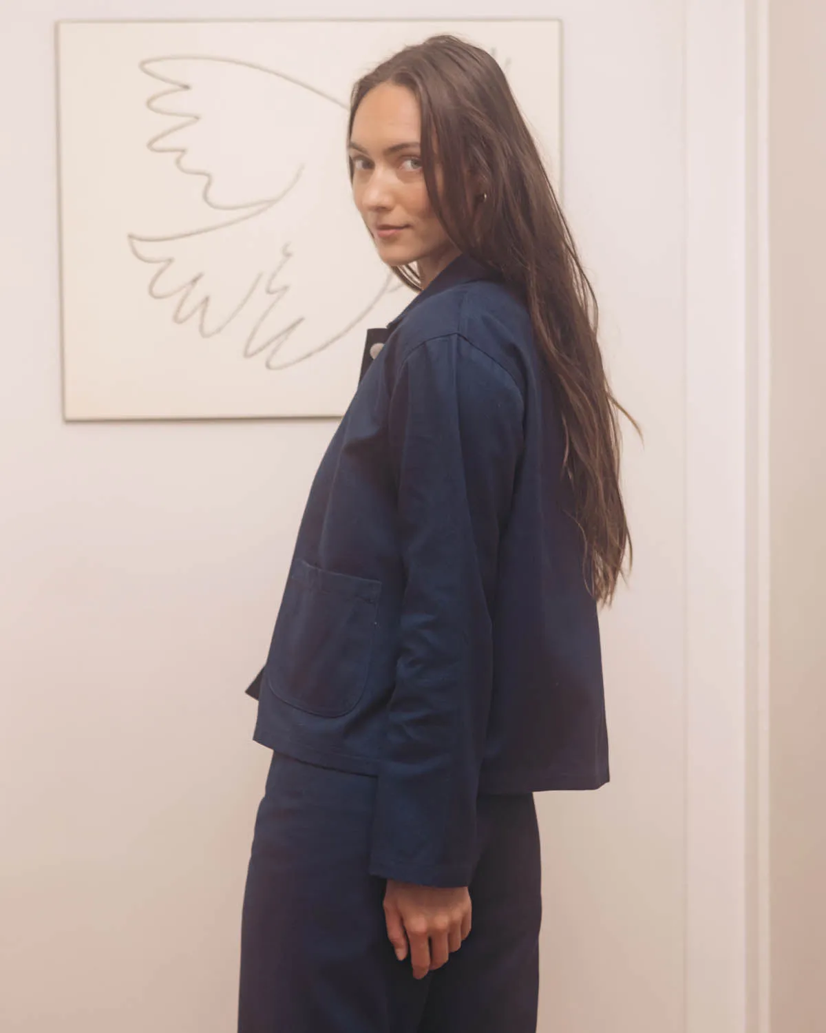 Last Chance | Pierrot Jacket | Navy | S sold by Harly Jae product image thumbnail 4