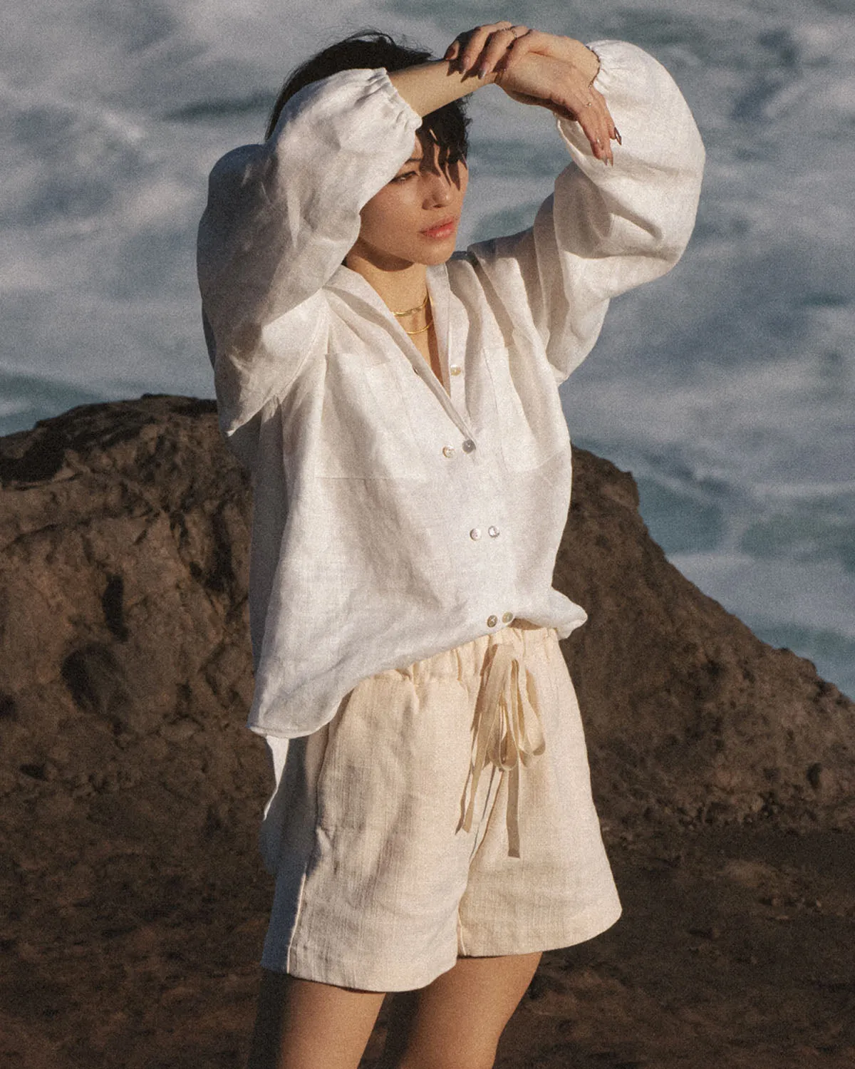 Sample | Cruz Shorts | Wheat | XS sold by Harly Jae product image thumbnail 2