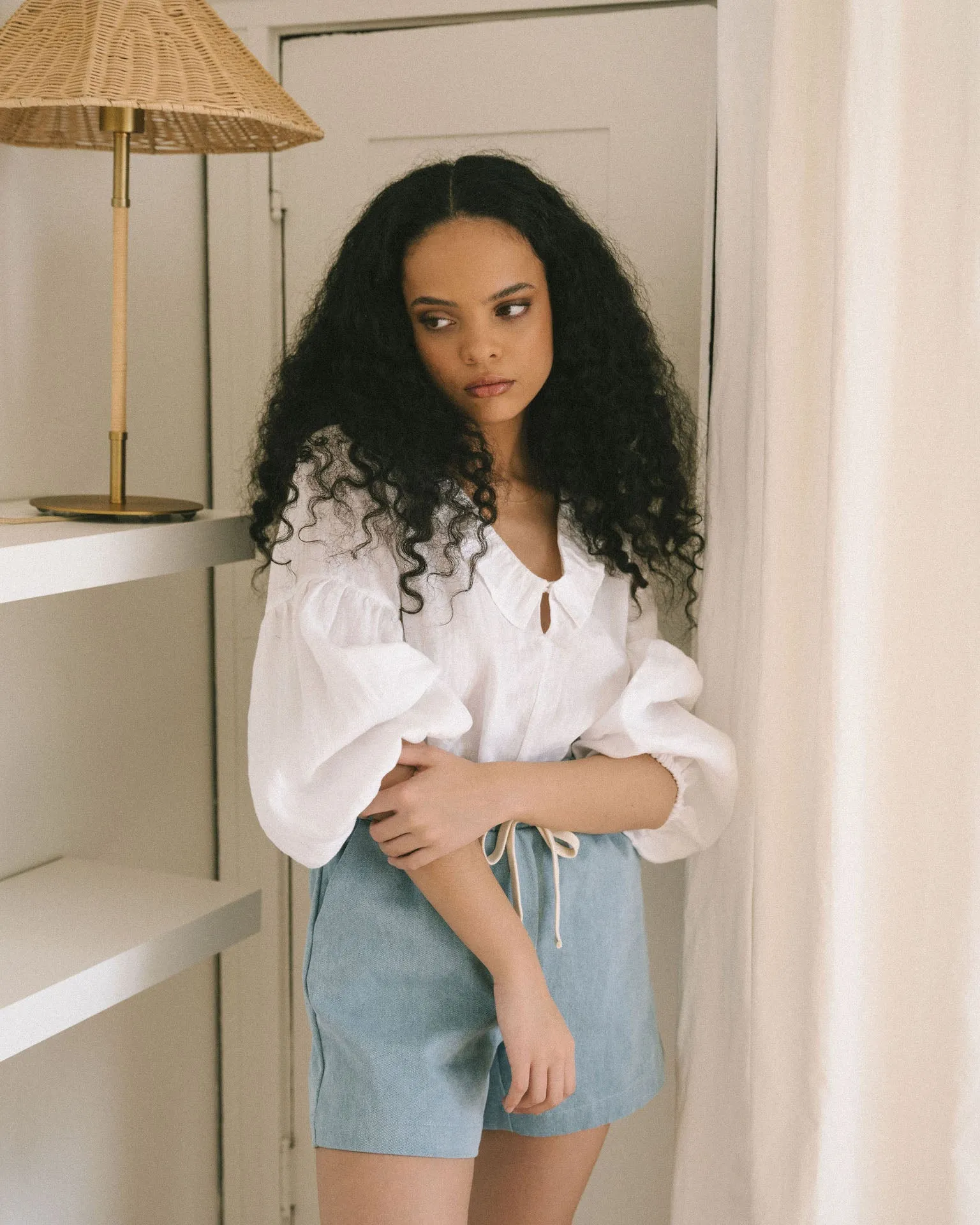 Sample | Cruz Shorts | Light Denim | XS sold by Harly Jae product image thumbnail 4