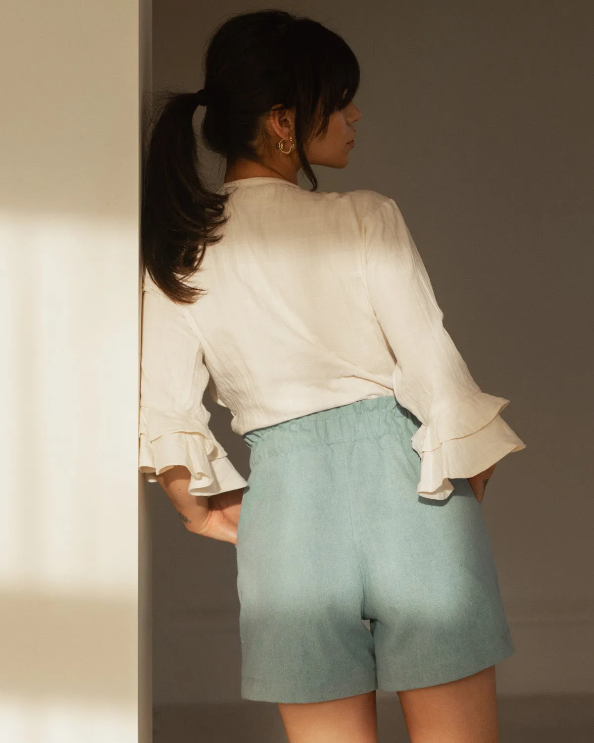 Sample | Cruz Shorts | Light Denim | XS sold by Harly Jae product image thumbnail 2