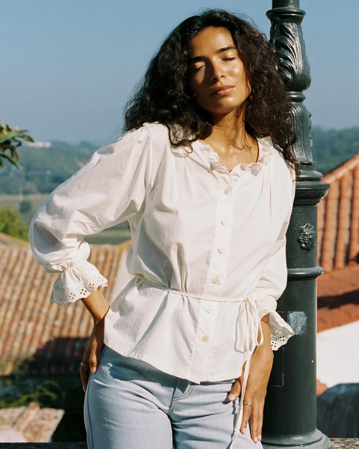 Le Chemisier Blouse | Whipped Butter sold by Harly Jae