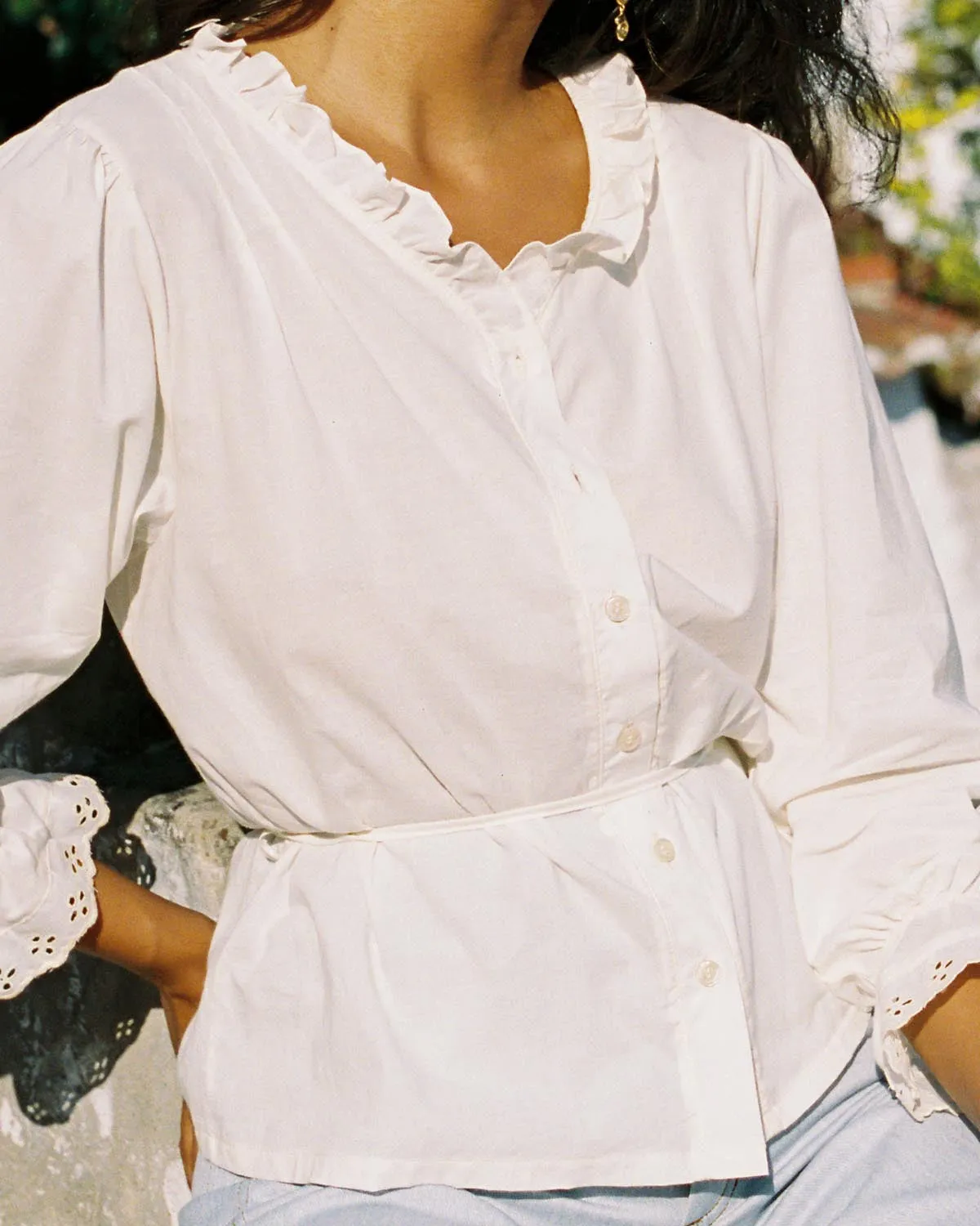 Le Chemisier Blouse | Whipped Butter sold by Harly Jae product image thumbnail 3