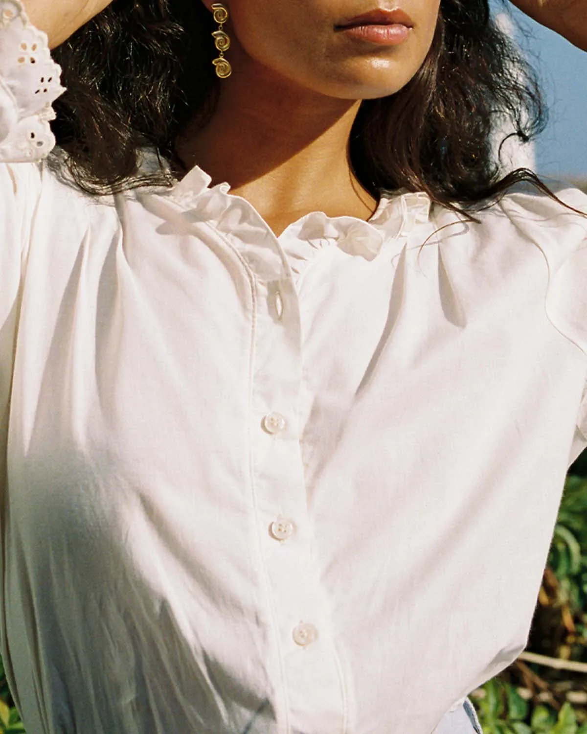 Le Chemisier Blouse | Whipped Butter sold by Harly Jae product image thumbnail 5