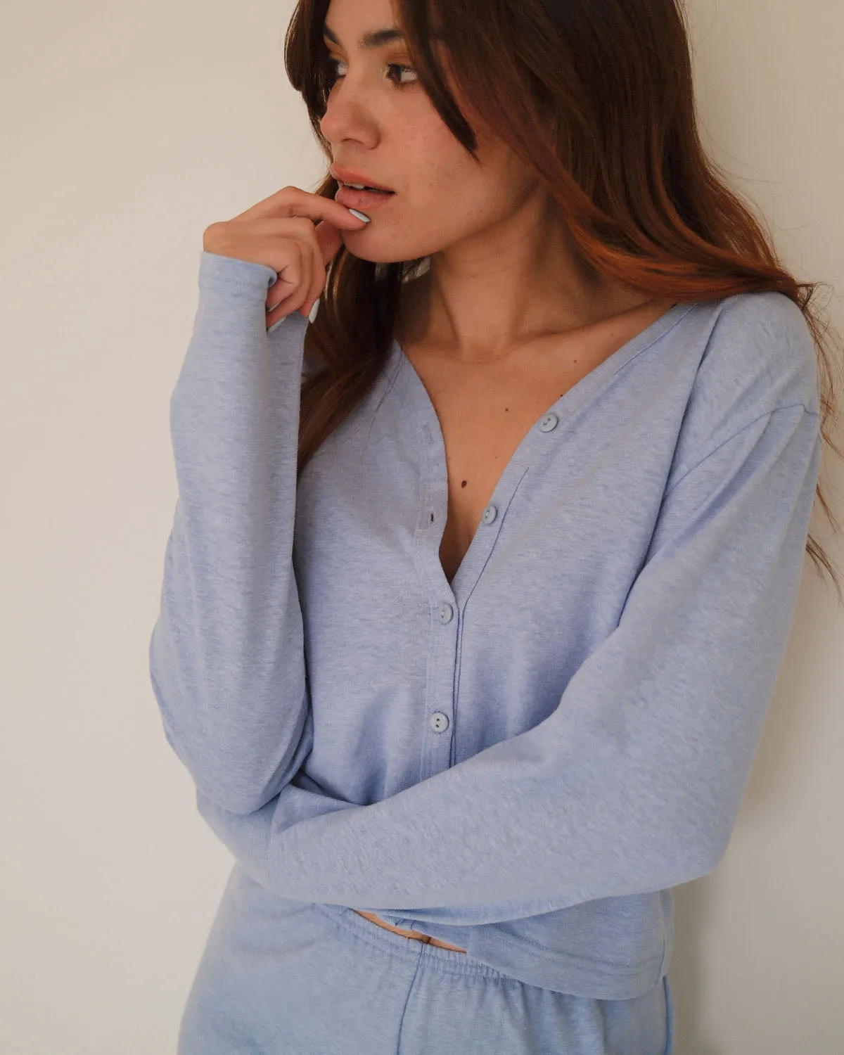 Casita Cardigan | Powder Blue sold by Harly Jae product image thumbnail 2