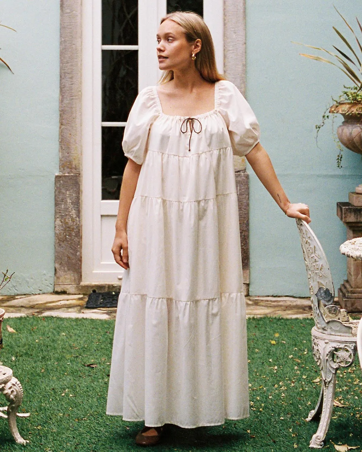 Prairie Dress | Whipped Butter sold by Harly Jae