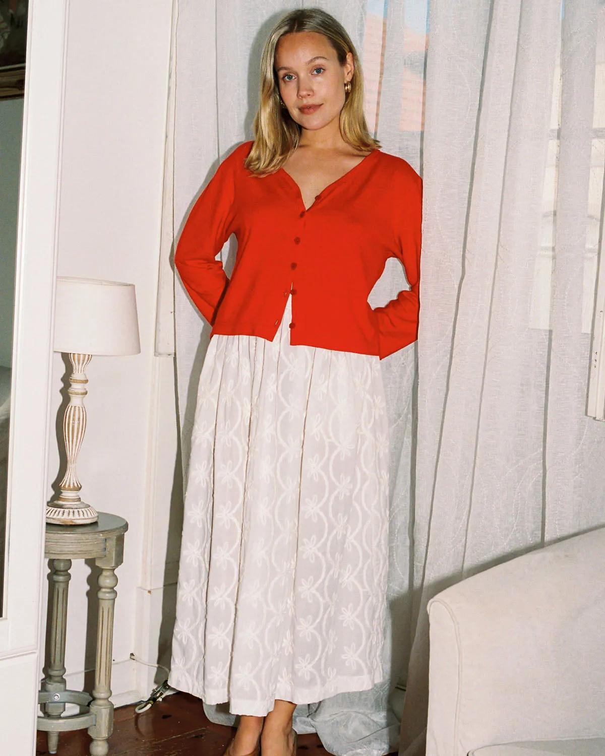 Brodie Skirt | Orchid Embroidery sold by Harly Jae product image thumbnail 2