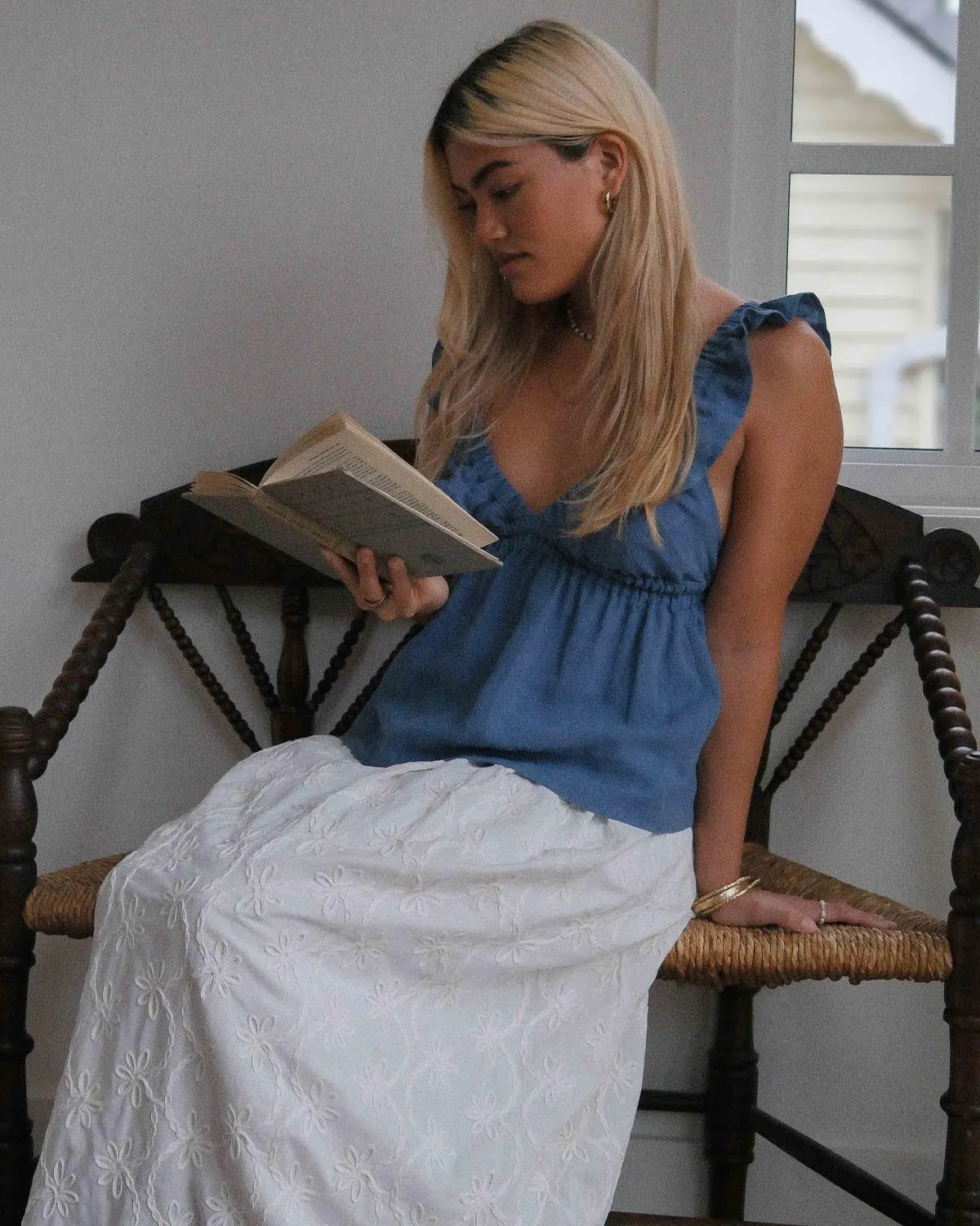 Milos Top | Denim sold by Harly Jae product image thumbnail 5