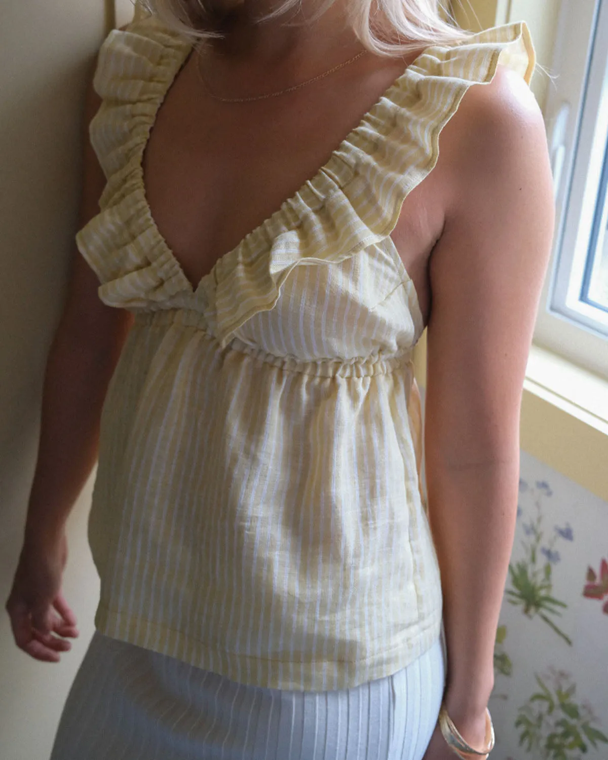 Milos Top | Limoncello Stripe sold by Harly Jae product image thumbnail 5